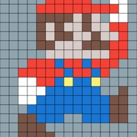 2"=super mario